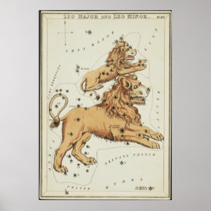Uranias Spegel - Leo Major och Leo Minor Poster
