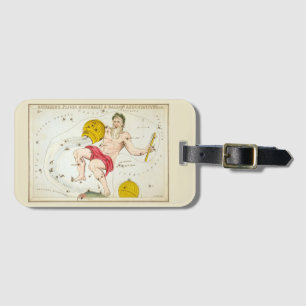 Uranias Spegel, Vintage Aquarius Constellation Bagagebricka