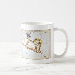 Uranias Spegel, Vintage Aries Constellation Kaffemugg