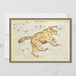 Uranias Spegel, Vintage astronomi Celestial Karta