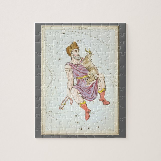 Uranias Spegel, Vintage astronomi Celestial Karta Pussel (Vertikal)