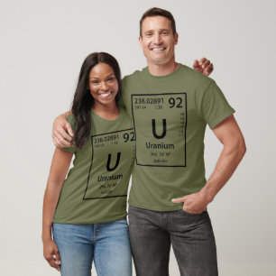Uranium Inslag (svart) T-Shirt