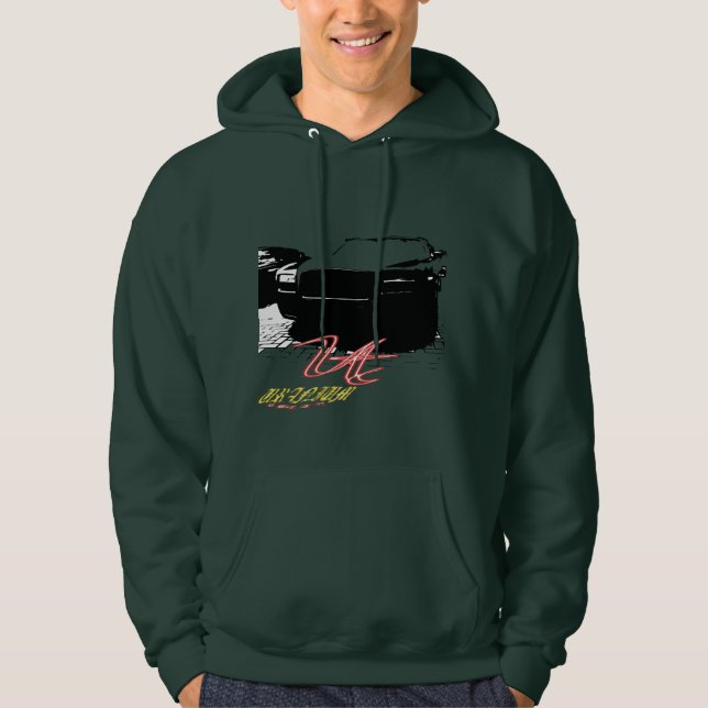 Uranium Roll royce calar Hoodie (Framsida)
