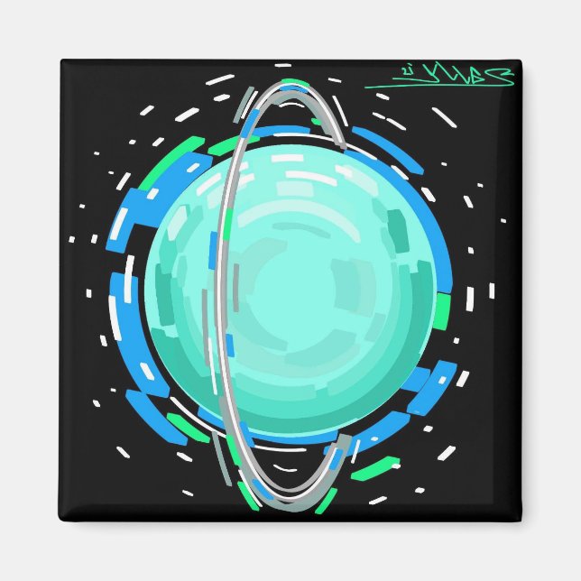 Uranus 22' magnet (Framsidan)