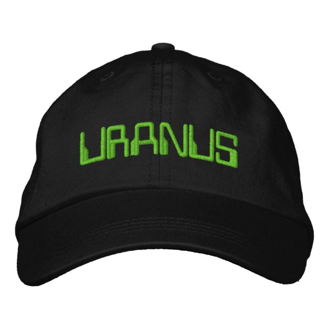 Uranus Embroized Hat Broderad Keps (Framsida)