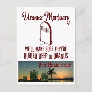 Uranus Mortuary Vykort