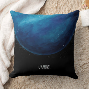 Uranus Planet Artwork - Cosmic Space Illustration Kudde