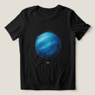 Uranus Planet Artwork - Cosmic Space Illustration T Shirt