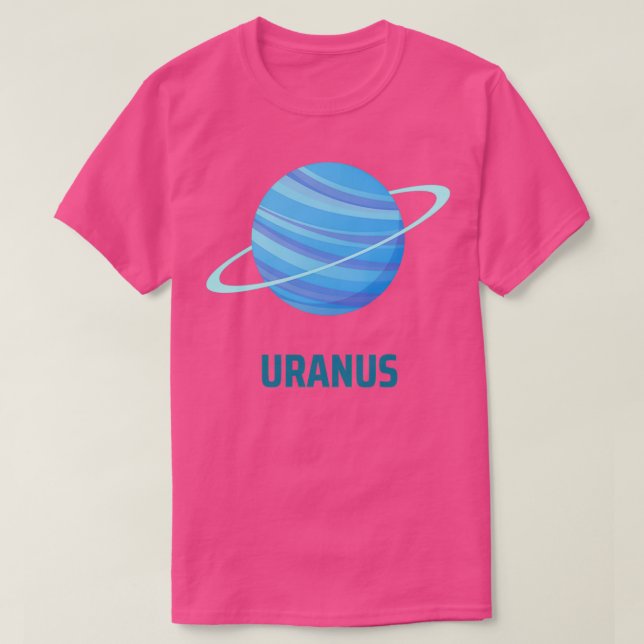 Uranus Planet T Shirt (Design framsida)