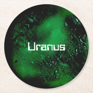 Uranus Underlägg Papper Rund