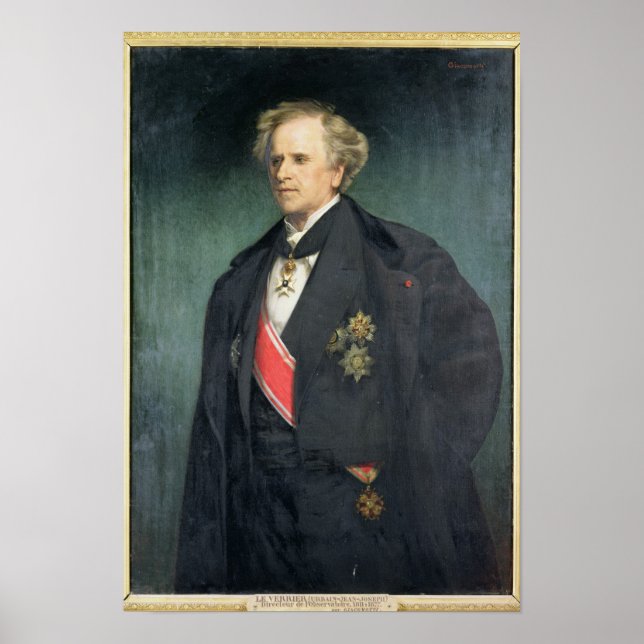 Urbain Le Verrier Poster (Framsidan)