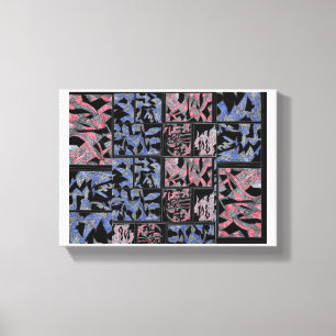 Urban Abstrakt Harmoni Canvas