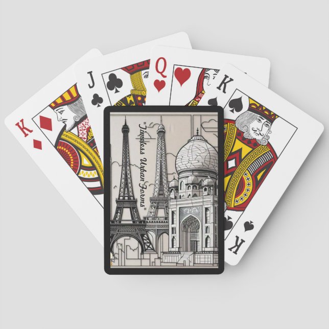 "Urban Aesthetic" Casinokort (Baksidan)