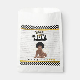 Urban Afro Pojke| Retro Hip hop Baby Shower