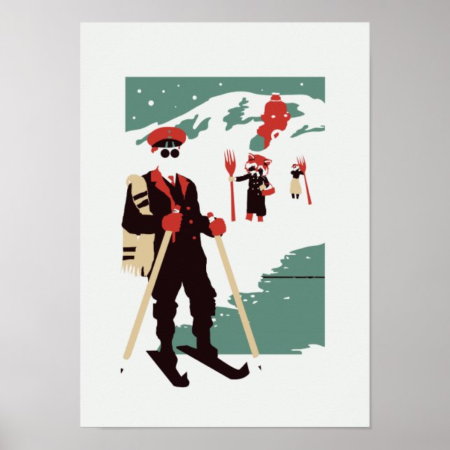 Urban Älva - Winter Trek Poster (Framsidan)