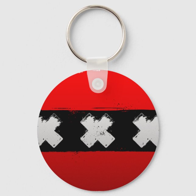 Urban Amsterdam Nyckelring (Framsida)