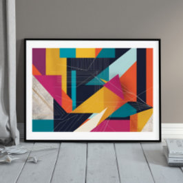 Urban Angles i Rörelse Poster