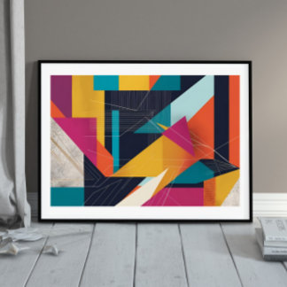 Urban Angles i Rörelse Poster