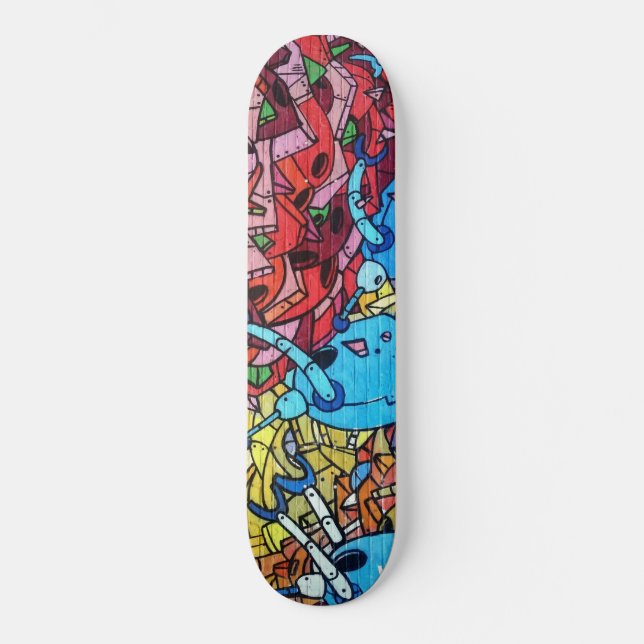 Urban Art 12. Mini Skateboard Bräda 18,5 Cm (Framsida)