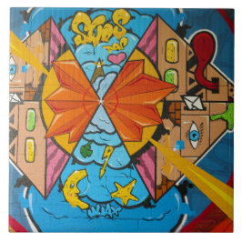Urban Art 17. Kakelplatta
