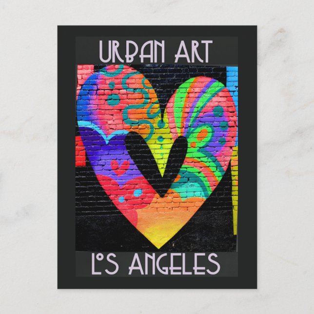 Urban Art, Los Angeles, Vykort (Framsida)