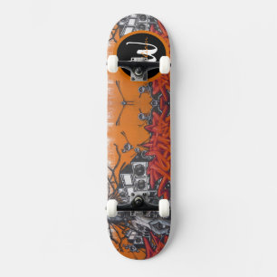 Urban Art Mini Skateboard Bräda 18,5 Cm