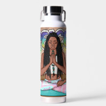 Urban Art | Söt Woman do Meditation