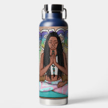 Urban Art | Söt Woman do Meditation