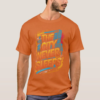 Urban Art - Staden sover aldrig T Shirt