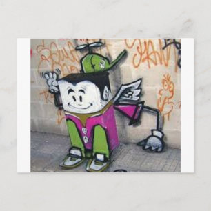 Urban Art Vykort