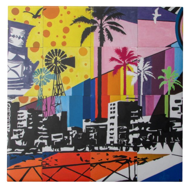 Urban artikel 18. kakelplatta (Framsidan)