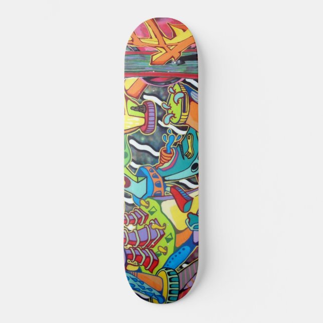 Urban artikel 1. mini skateboard bräda 18,5 cm (Framsida)