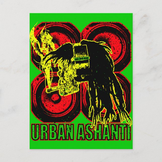 URBAN ASHANTI VYKORT (Framsida)