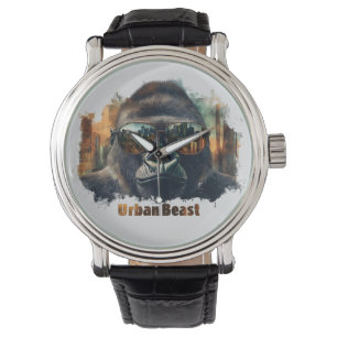 Urban Beast Gorilla med Sunglasses Armbandsur