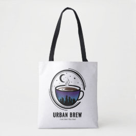 Urban Brew City Skyline Coffee Tygkasse