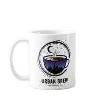Urban Brew City Skyline Kaffe