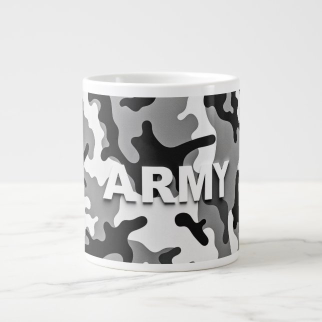 Urban Camo Armé Jumbo Mugg (Framsidan)