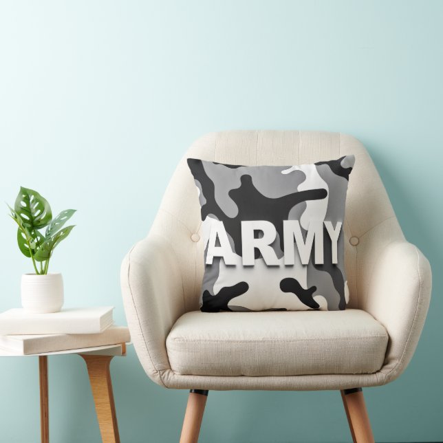 Urban Camo Armé Kudde (Stol)