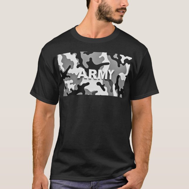 Urban Camo Armé T Shirt (Framsida)