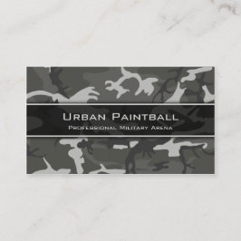 Urban Camo, Camouflage - Affärskort Visitkort