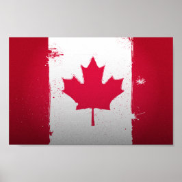Urban Canada Flagga Poster