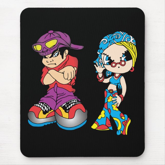 Urban Cartoon Duo Tee Musmatta (Framsidan)