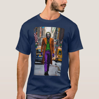 Urban Chaos Joker i New York City Streets T Shirt