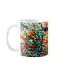 Urban Chaos-mugg – Livfull gatuartistik energi