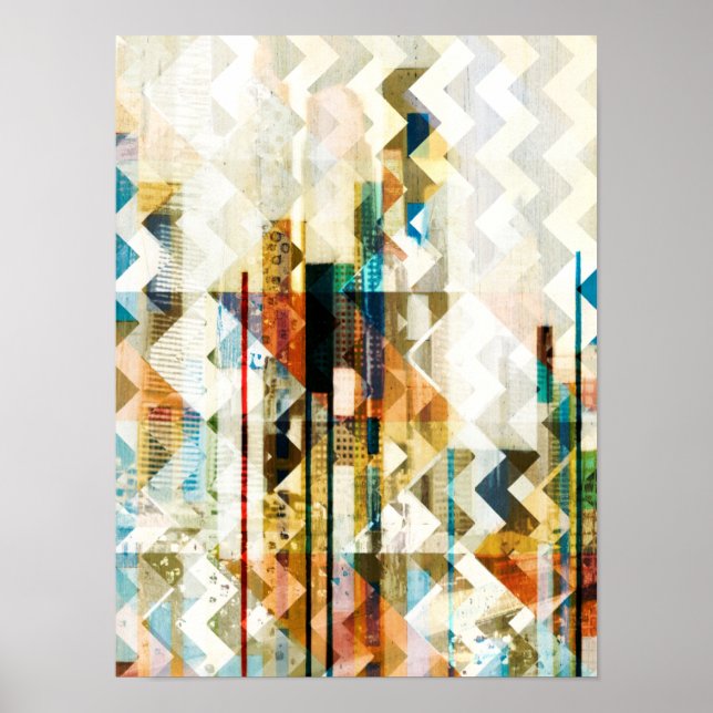 Urban Chevron II Poster (Framsidan)