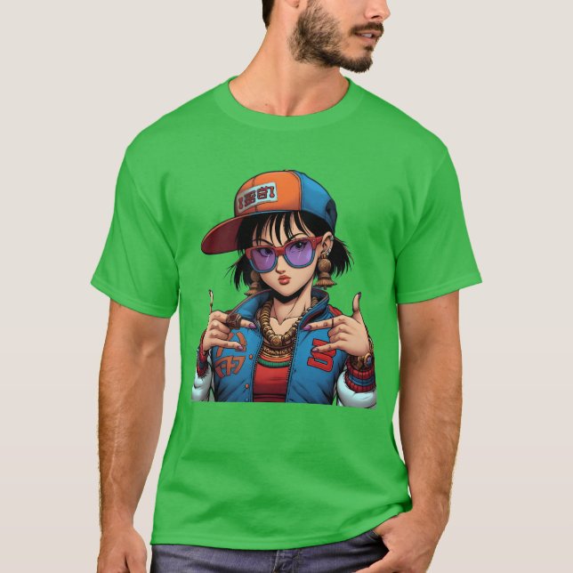 Urban Chic Anime family T Shirt (Framsida)