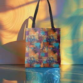 Urban Chic Personlig Tote Bag med Initialer Tygkasse
