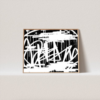 Urban City Graffiti Artwork, Coola Drip Street Art Poster