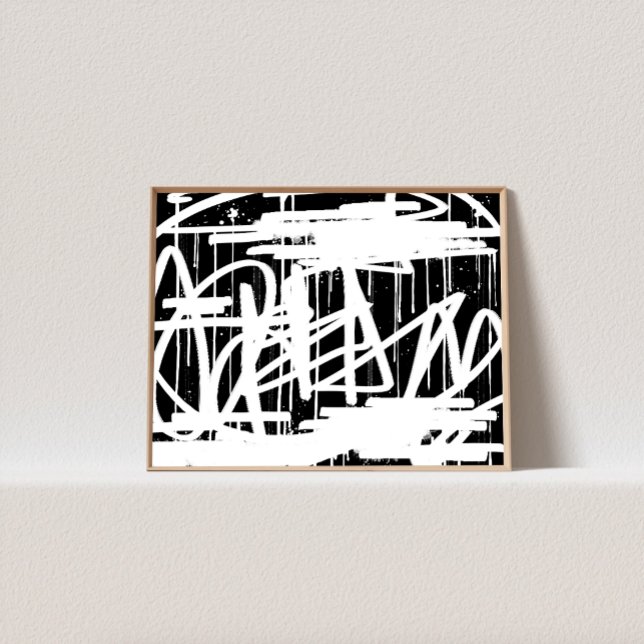 Urban City Graffiti Artwork, Coola Drip Street Art Poster (Skapare uppladdad)