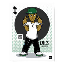 Urban City High Carlos a.k.a. Yung Ruffian affisch